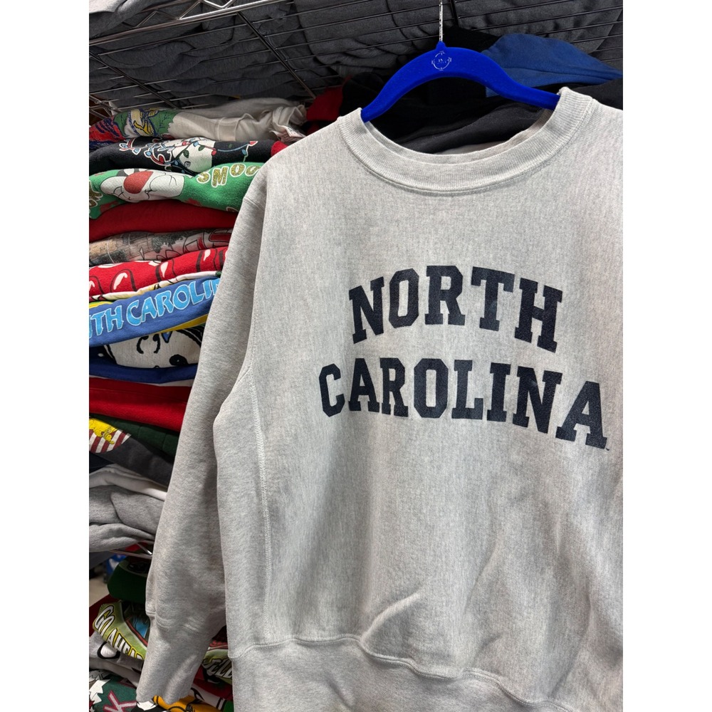 The Cotton Exchange North Carolina Sweatshirt Gray Mens S 22x26 USA Made